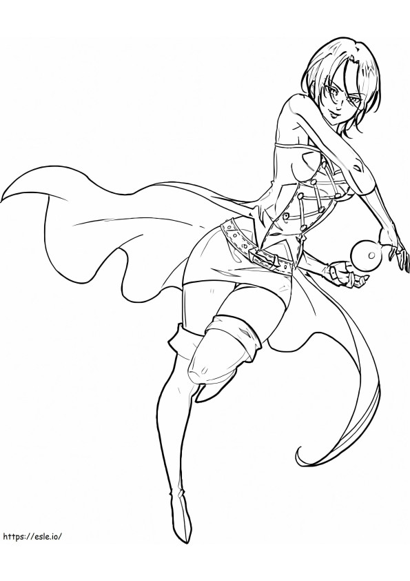 Cool Merlin coloring page