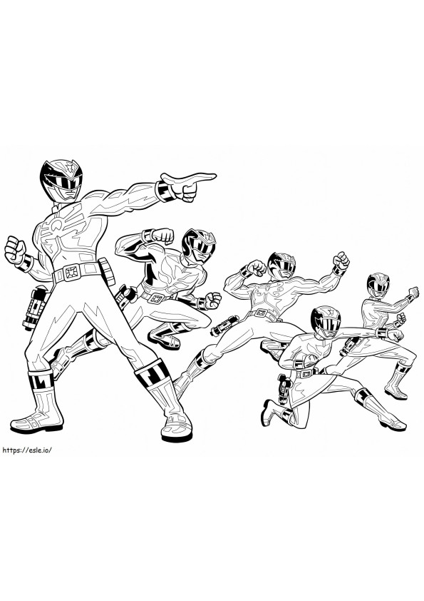 Power Ranger Cest Cool ausmalbilder