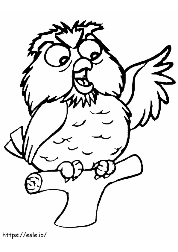 Archimedes From The Sword In The Stone coloring page