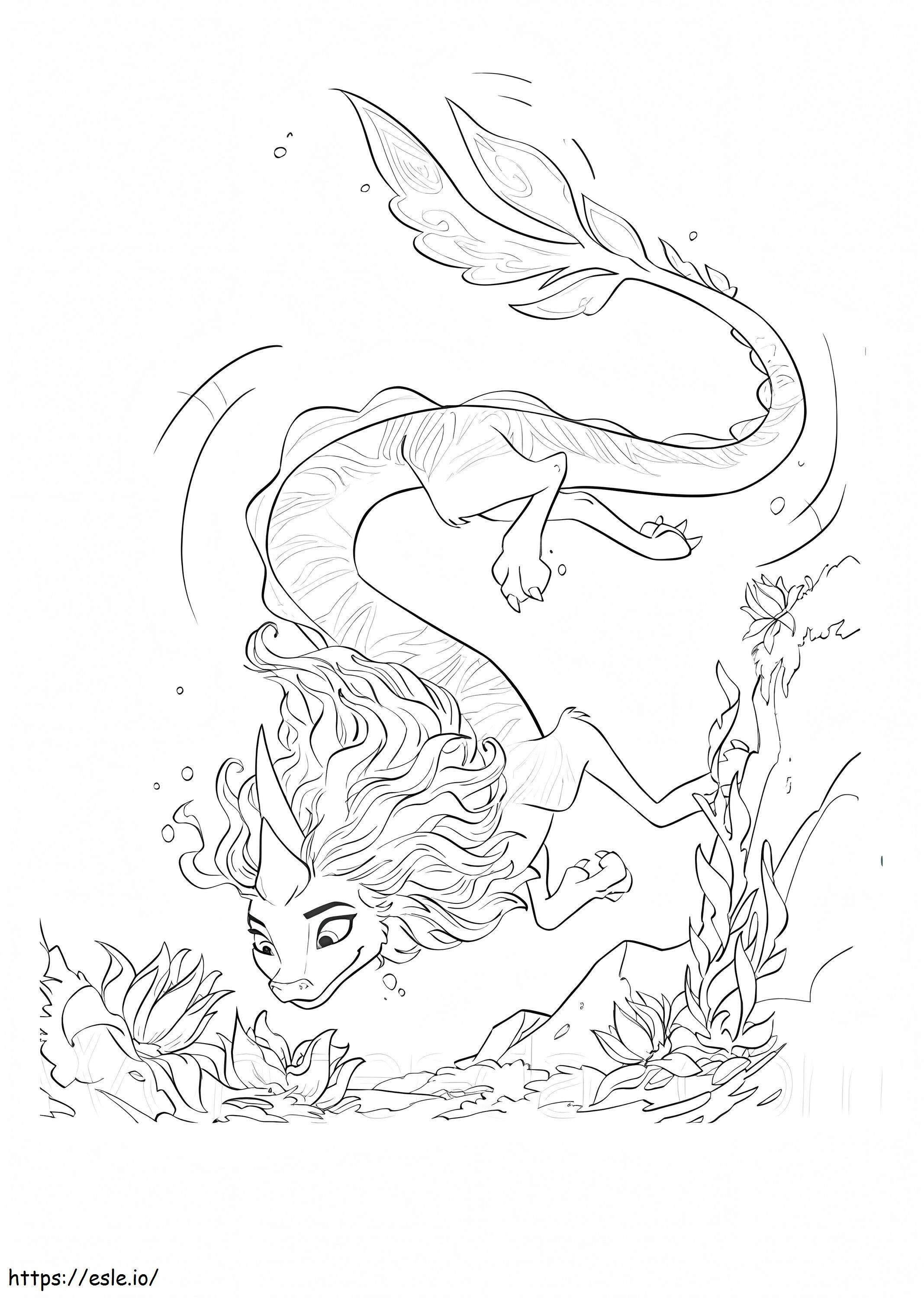 Dragon Guts coloring page