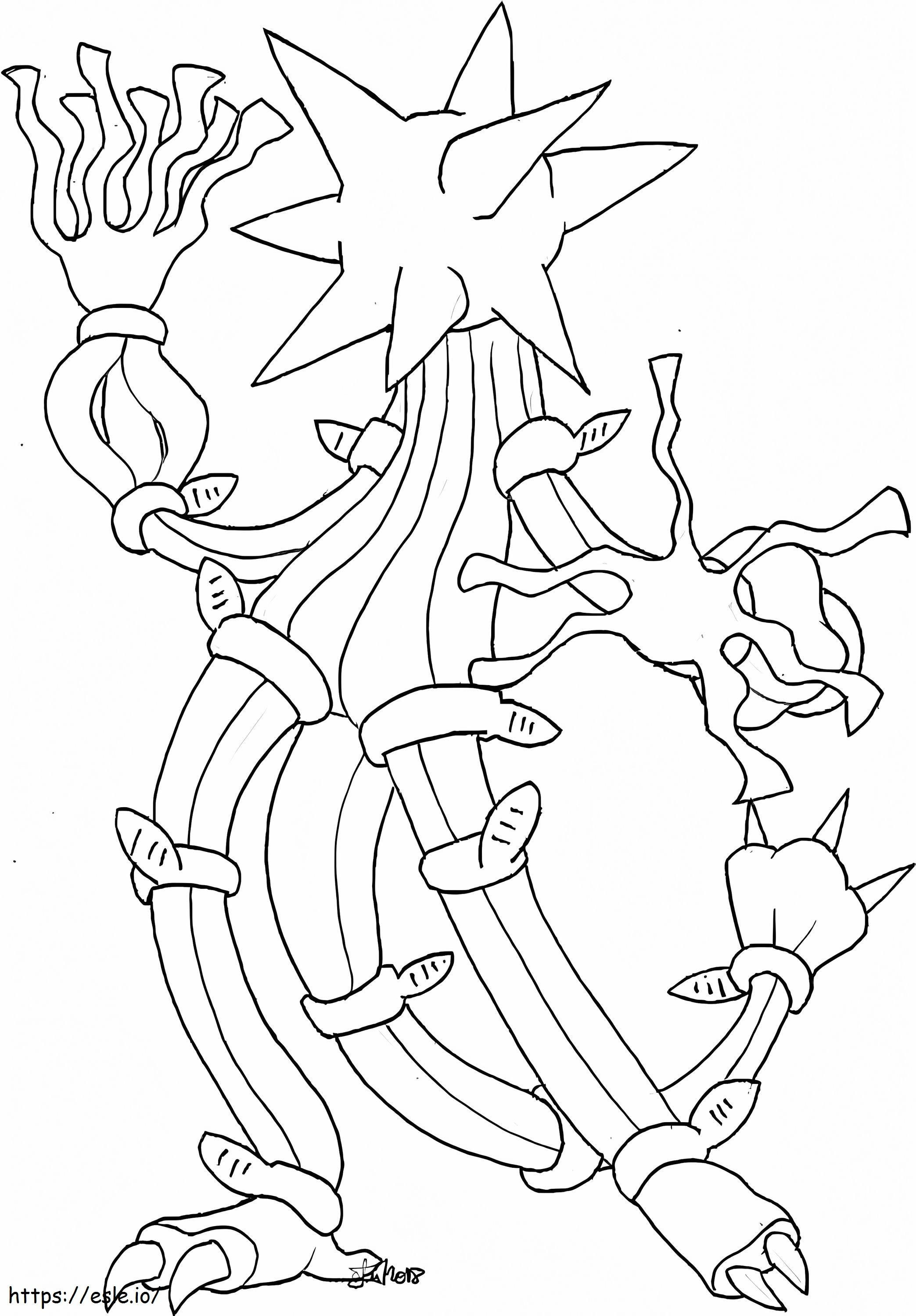 Free Xurkitree coloring page