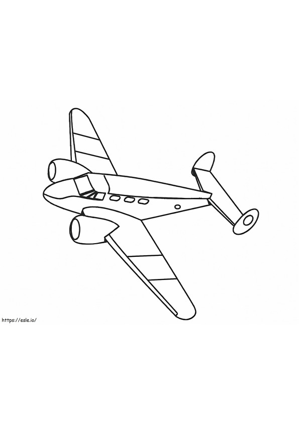 Awesome Planes coloring page
