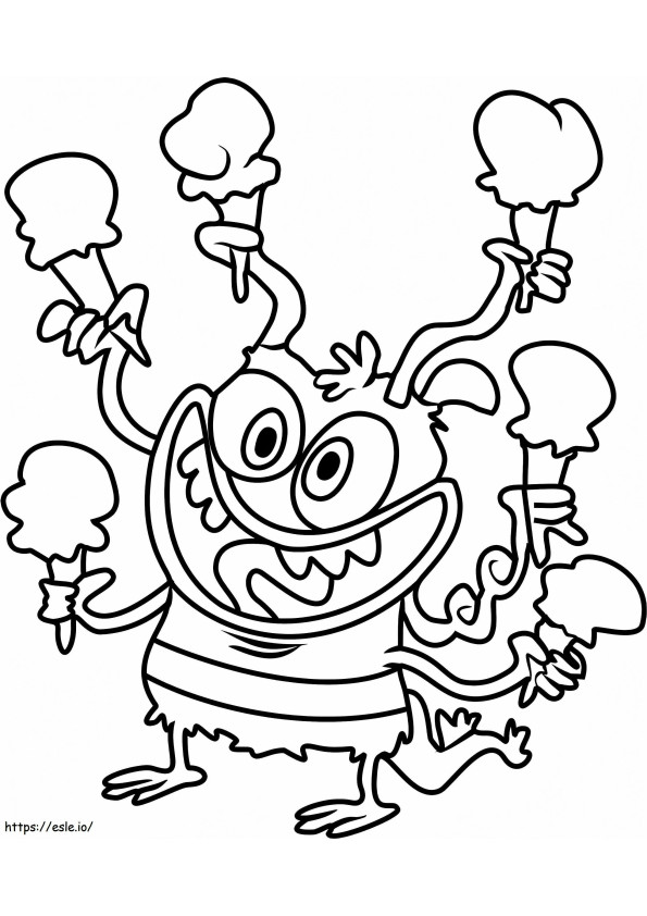 1531187171 Happy Bunsen A4 coloring page