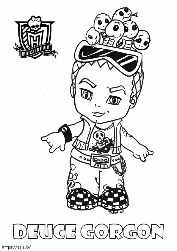 Deuce Gorgon Baby Monster High