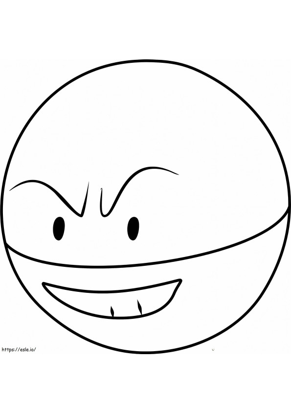 Free Electrode coloring page