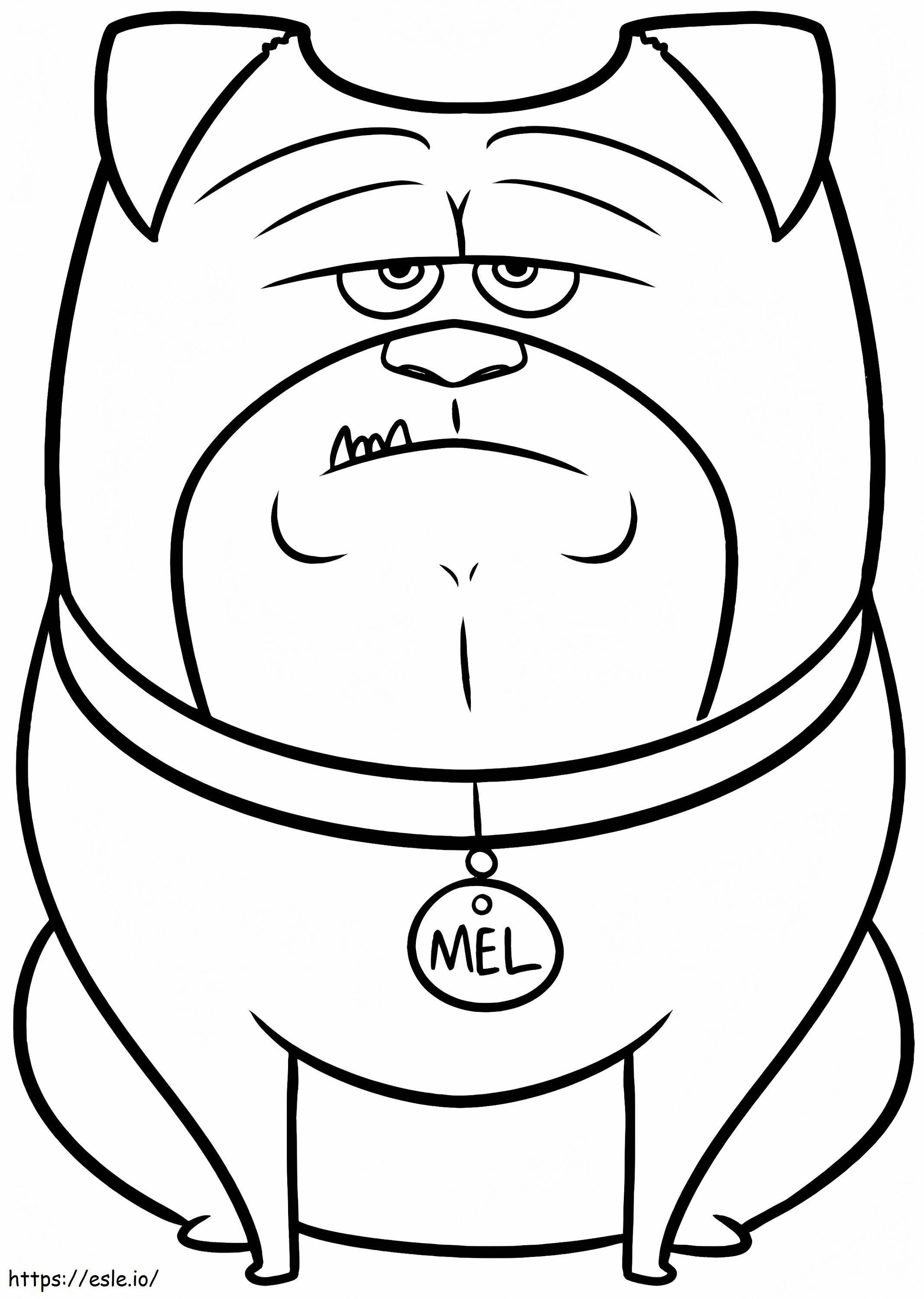 1559612929 Mel A4 coloring page