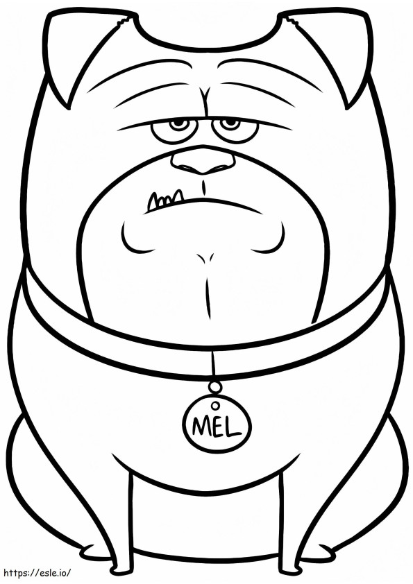 1559612929 Mel A4 coloring page