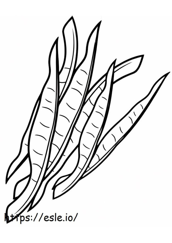 Amazing Bean coloring page