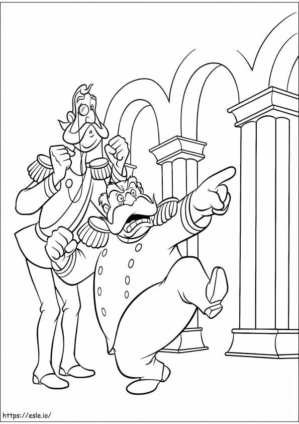 Grand Duke And The King coloring page