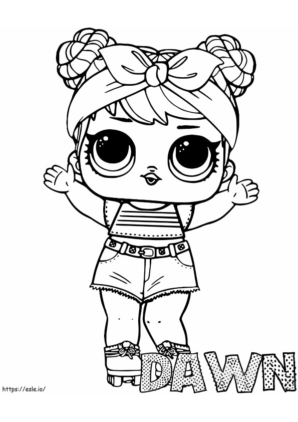 1572569619 Dawn Doll Lol Surprise coloring page