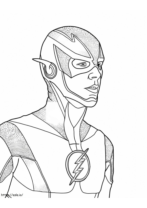 Dessin de portrait flash