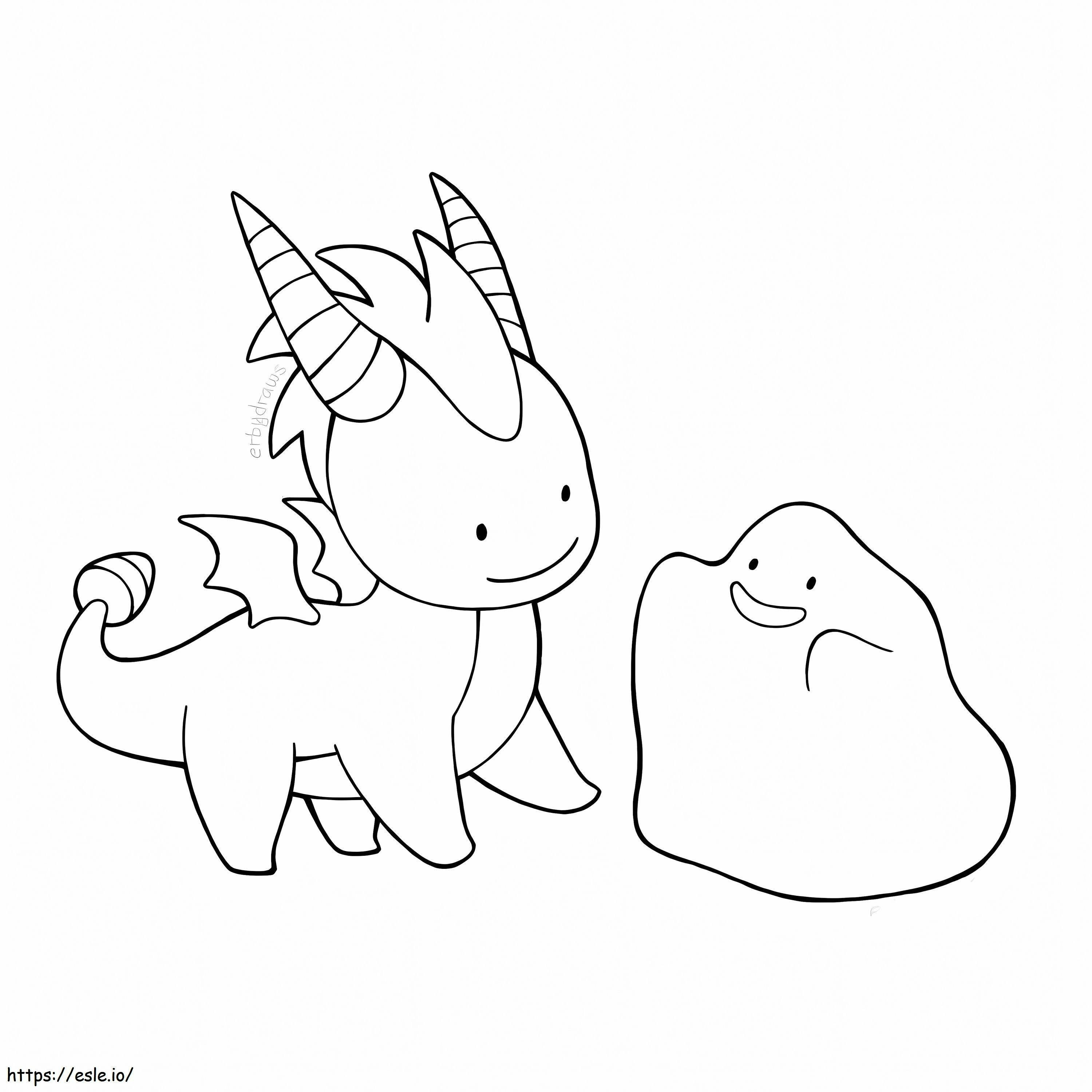 Ditto 7 coloring page