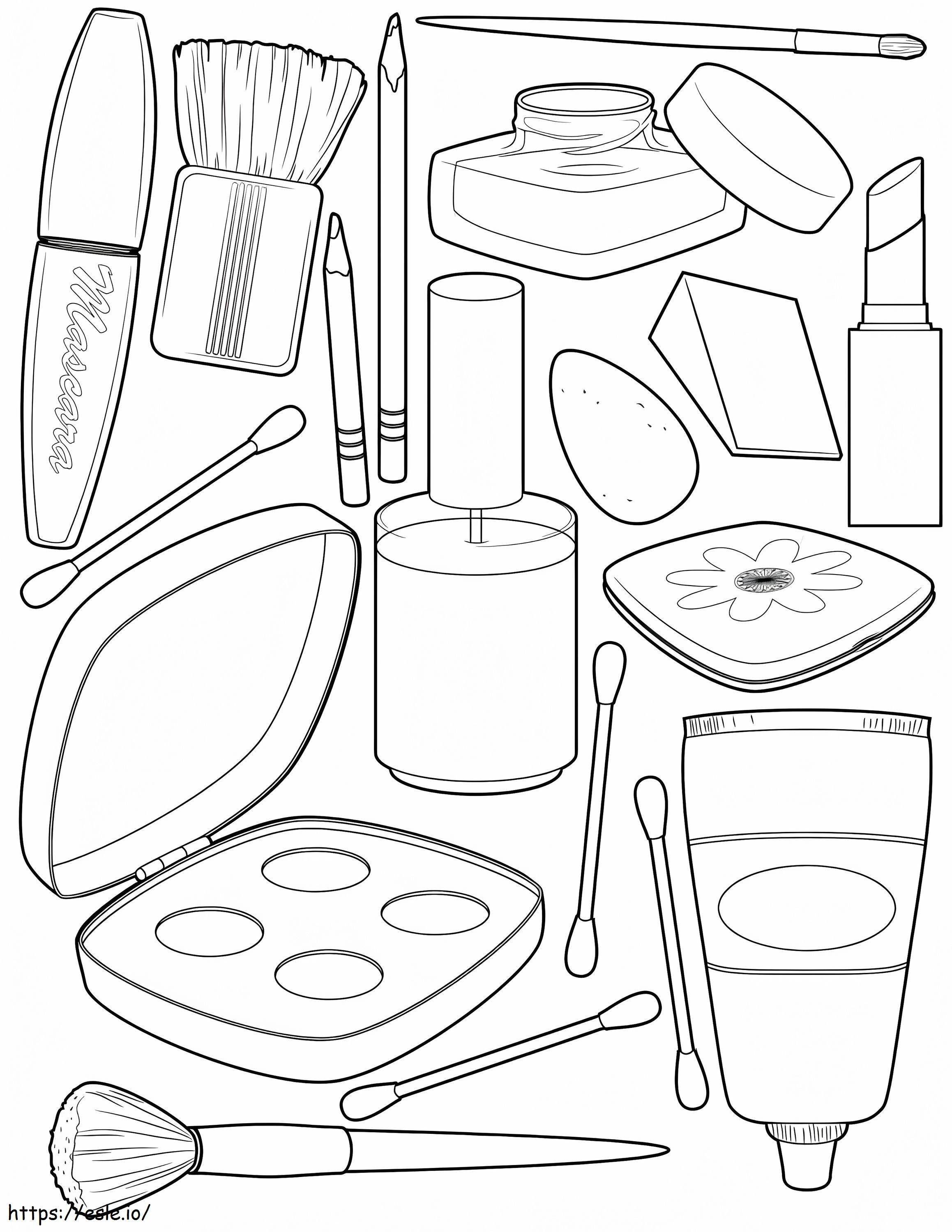 Kit de maquiagem para colorir