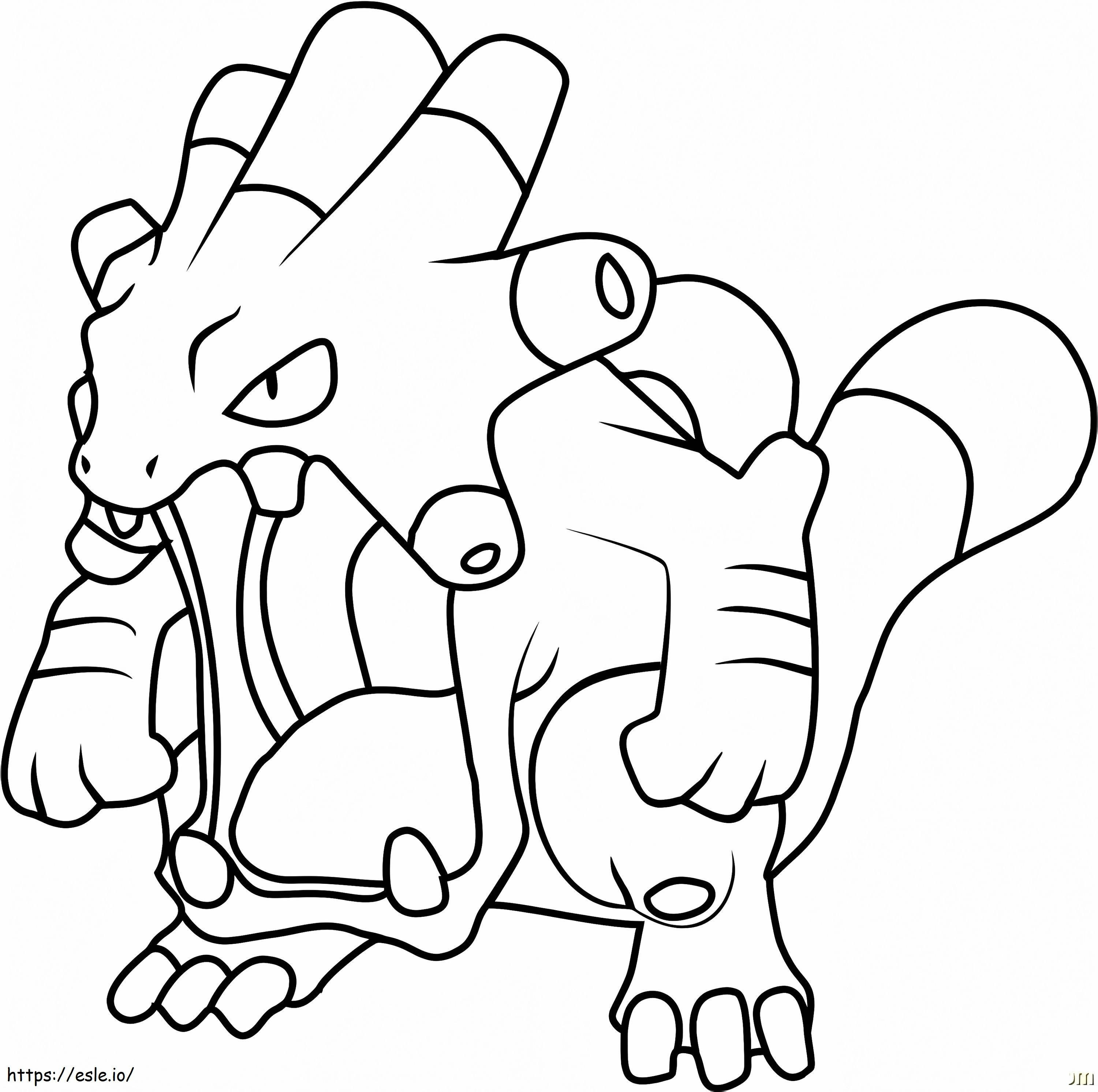 Coloriage Pokémon Exploud Gen 3 à imprimer dessin