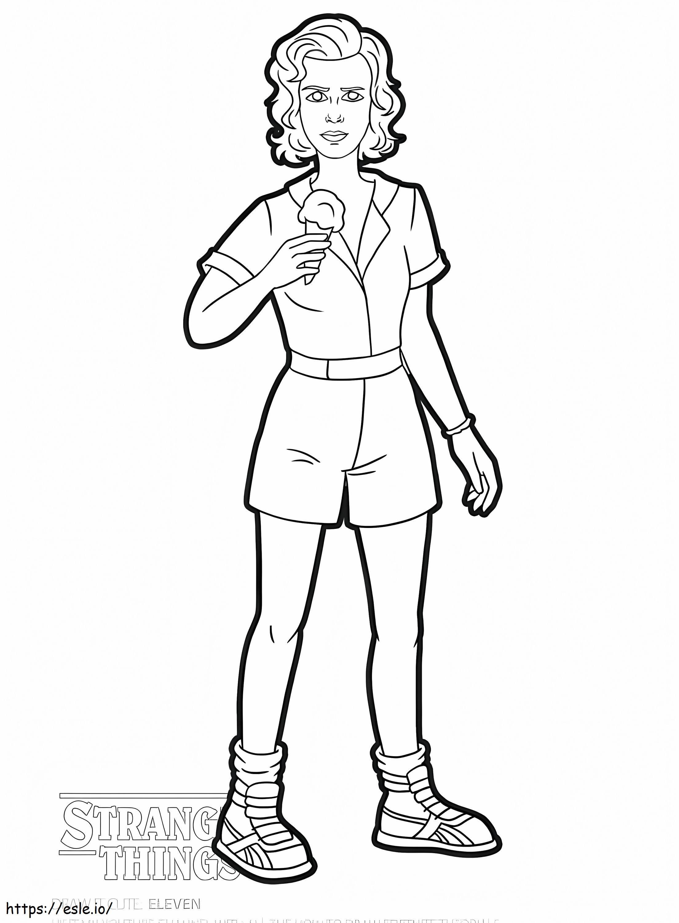 Stranger Things 1 754x1024 Coloring Page