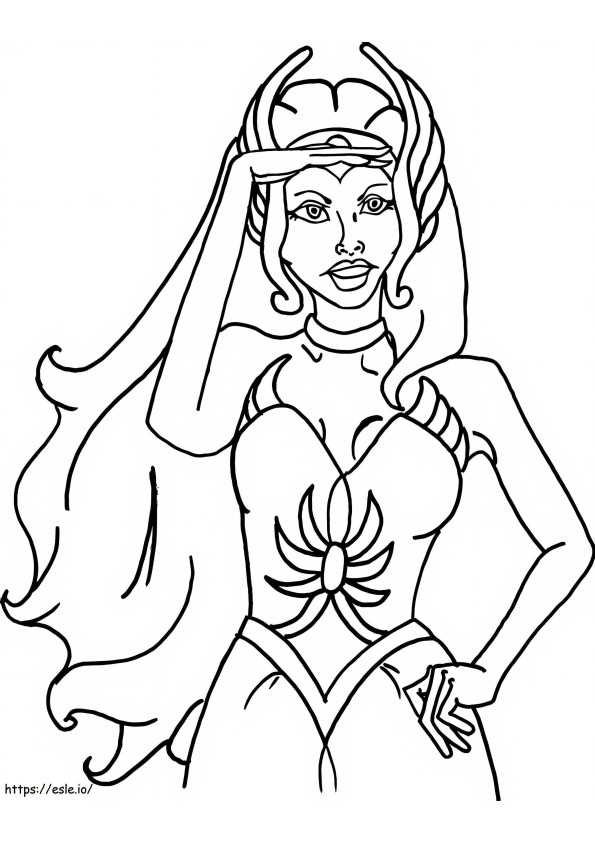 She Ra Princess 1 coloring page