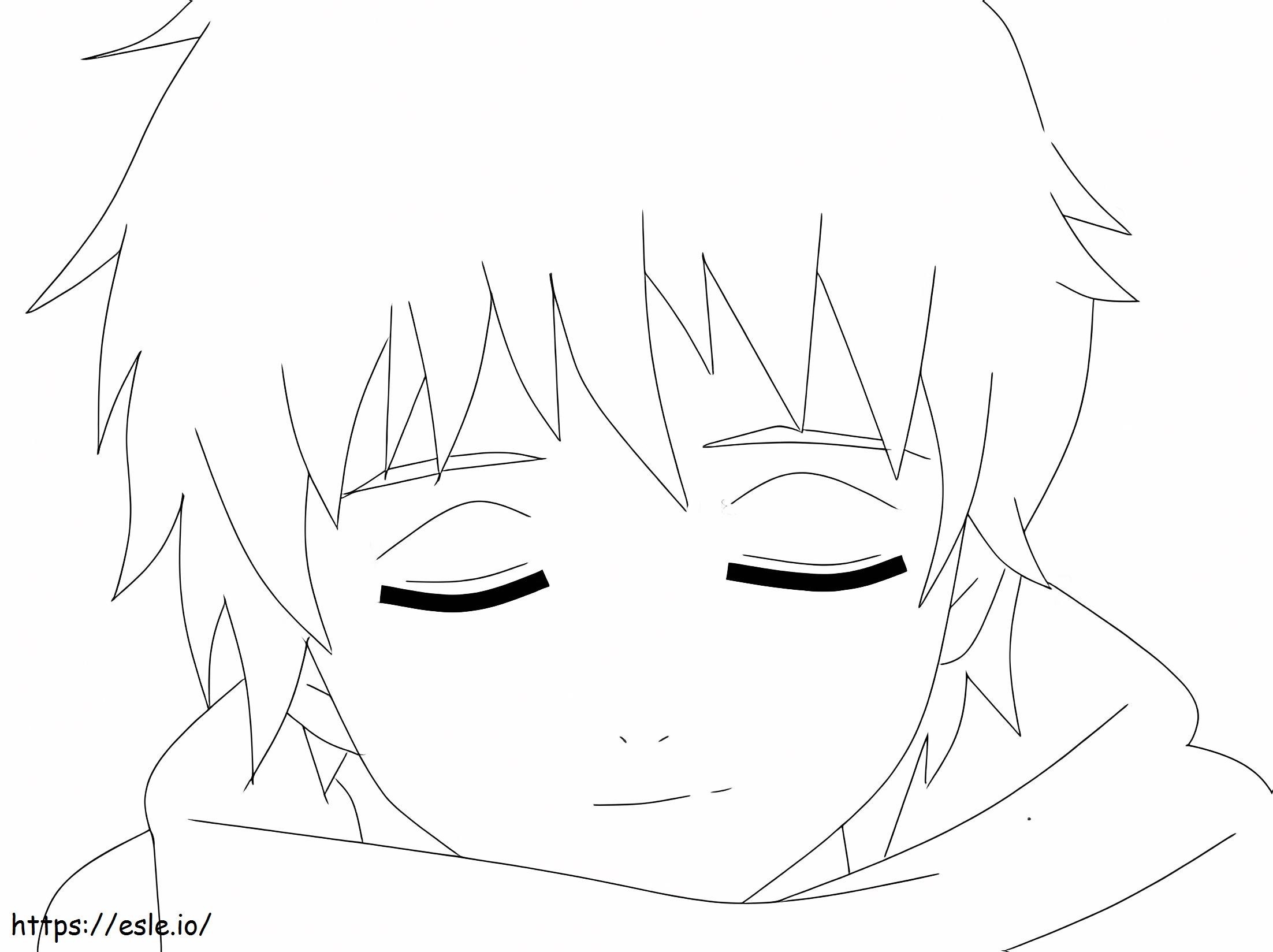 Little Sasori coloring page