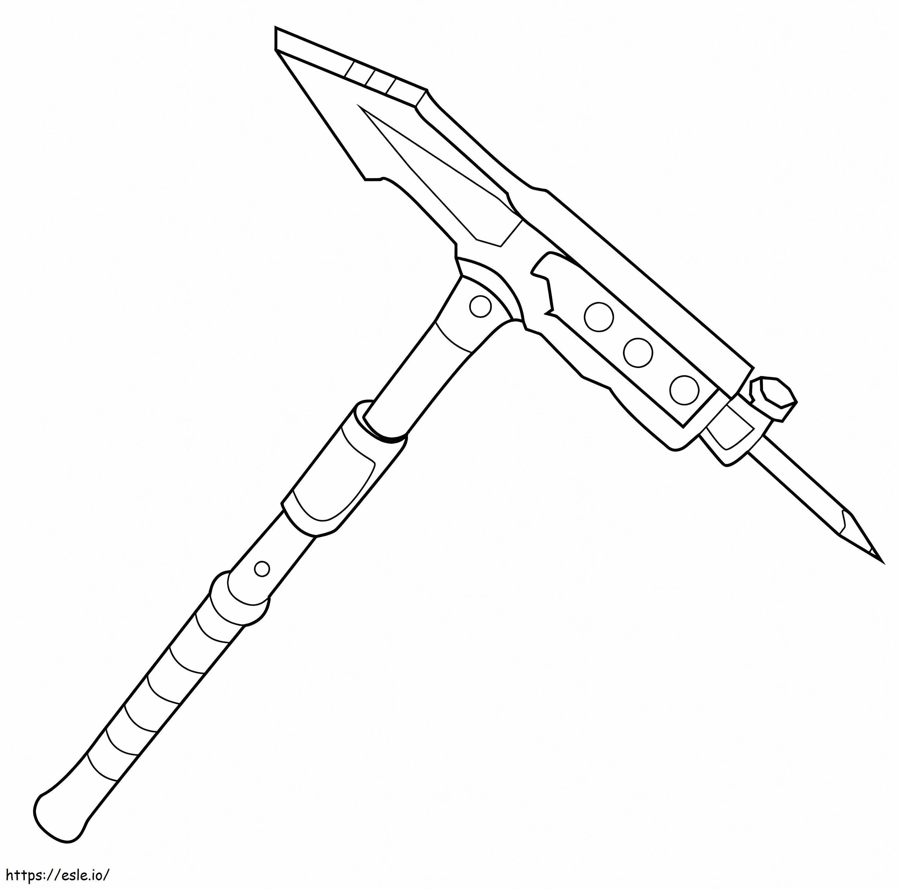 Trusty No 2 From Fortnite coloring page