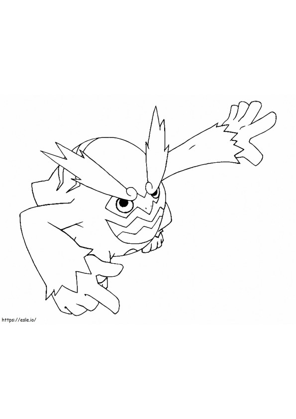 Darmanitan in Pokémon Gen 5 ausmalbilder