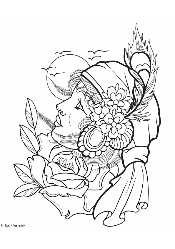 Incredible Tattoos coloring page