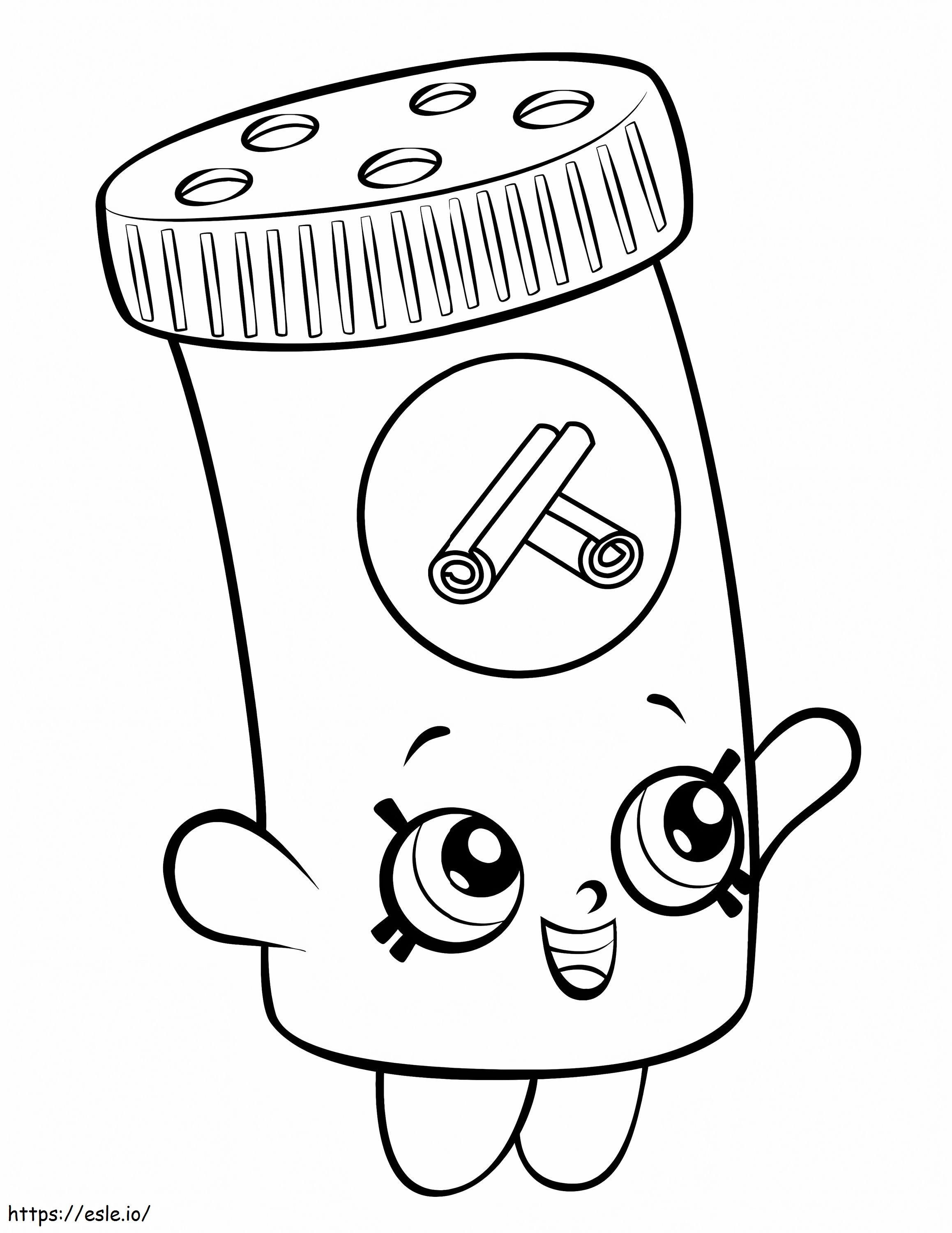1545385181 Cinnamon Sally Shopkin coloring page