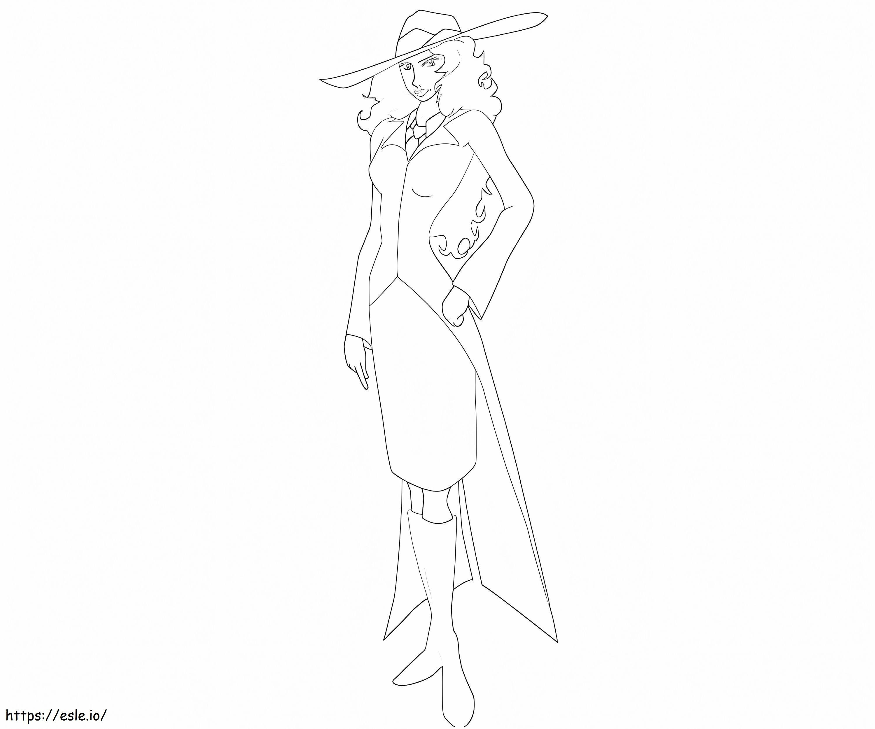 Carmen Sandiego - The Best Of Carmen Sandiego coloring page
