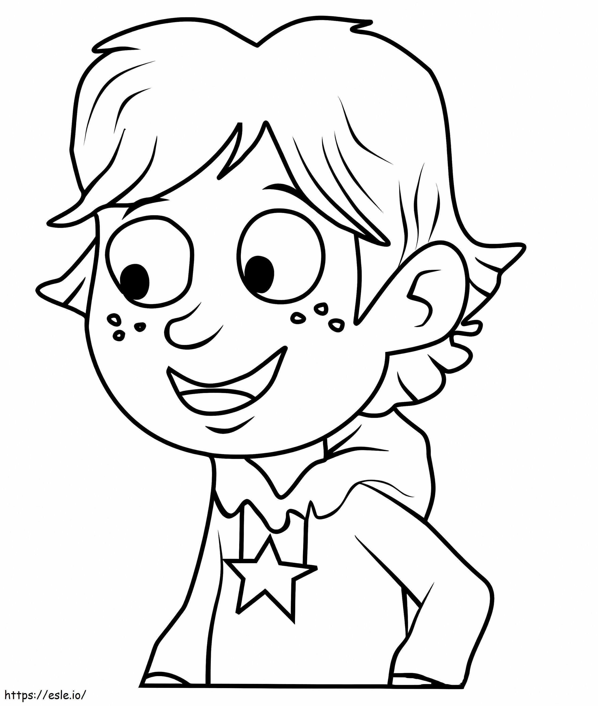 Tommy From Pound Puppies coloring page