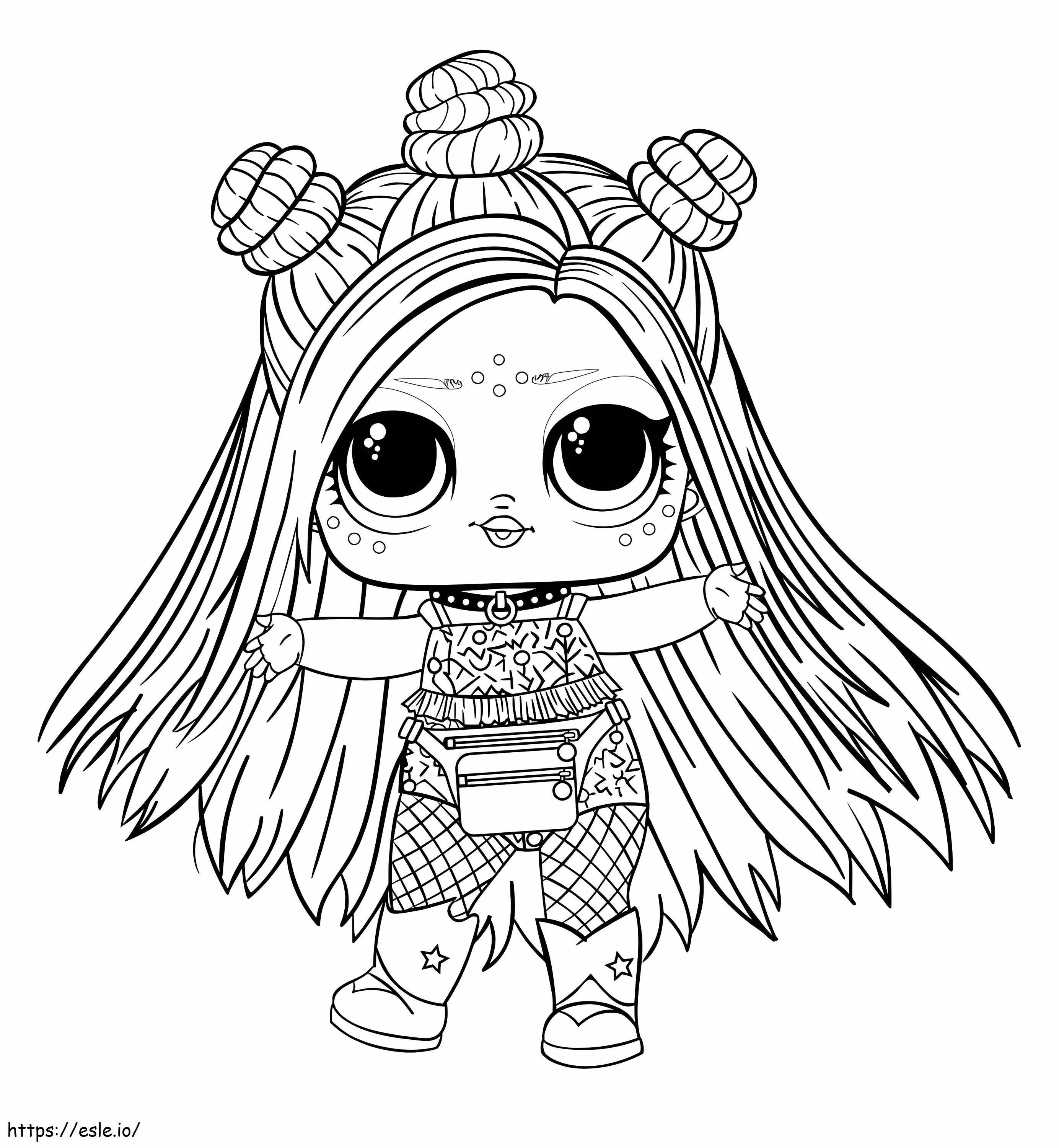 LOL Surprise Doll coloring page