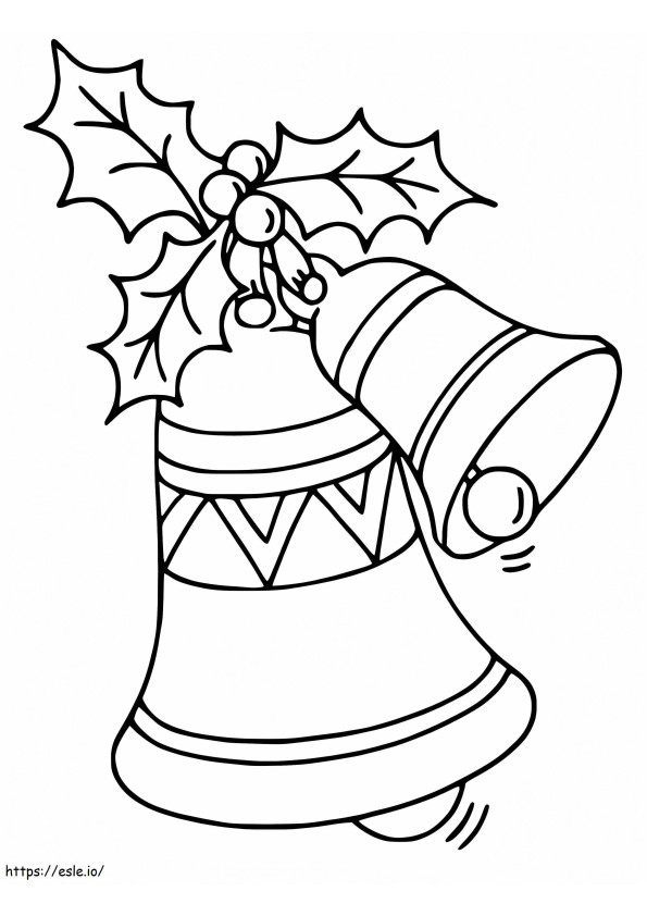 Christmas Bells 5 coloring page