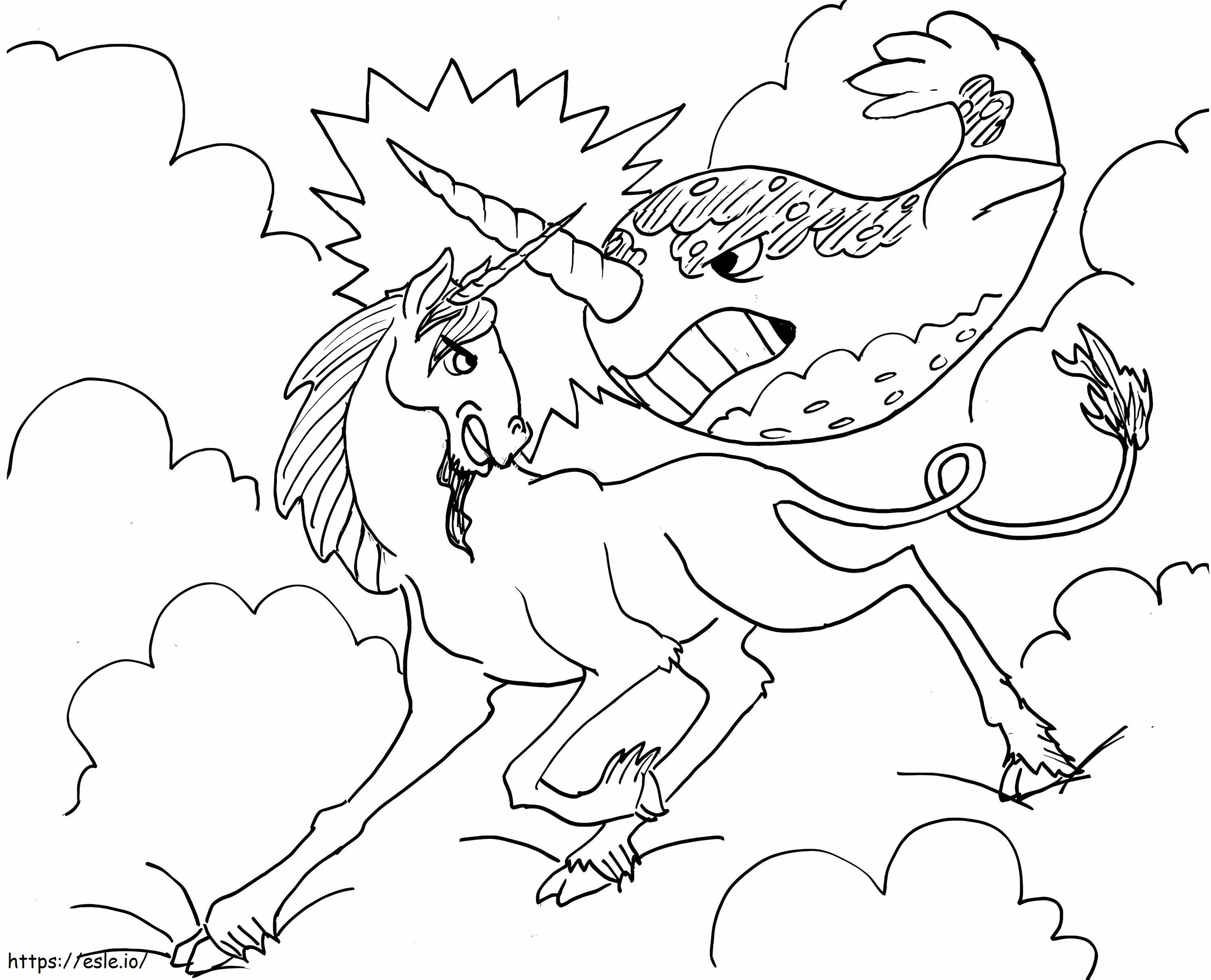 Unicorn Vs Narwhal E1649470054195 coloring page