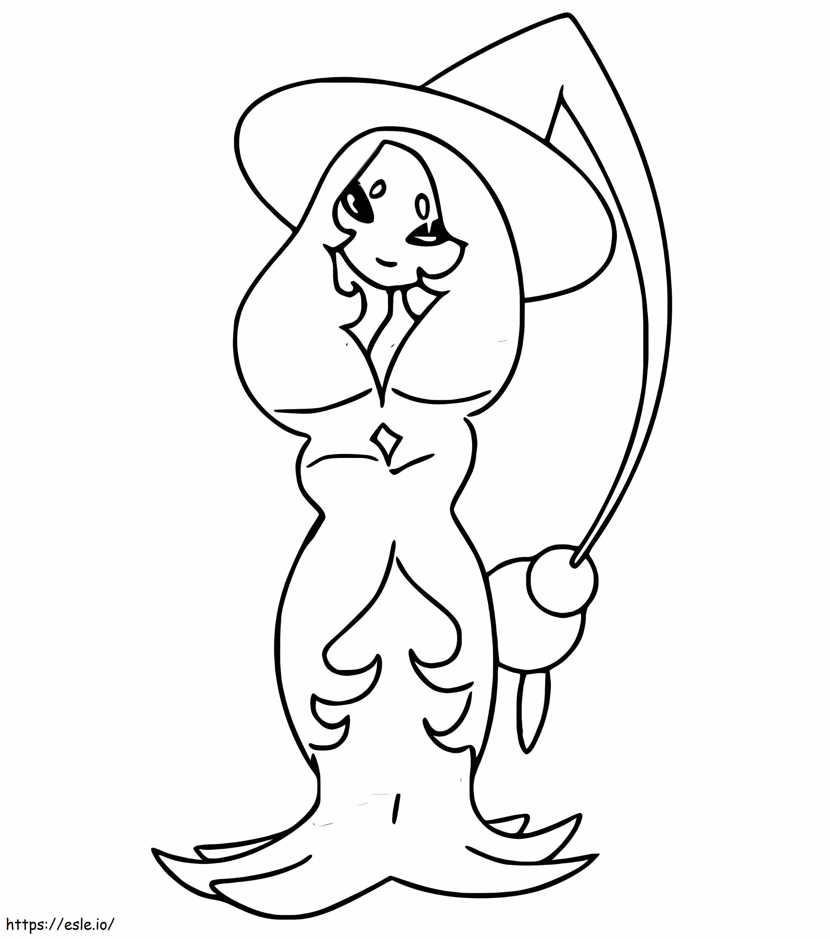 Hatterene Pokemon coloring page