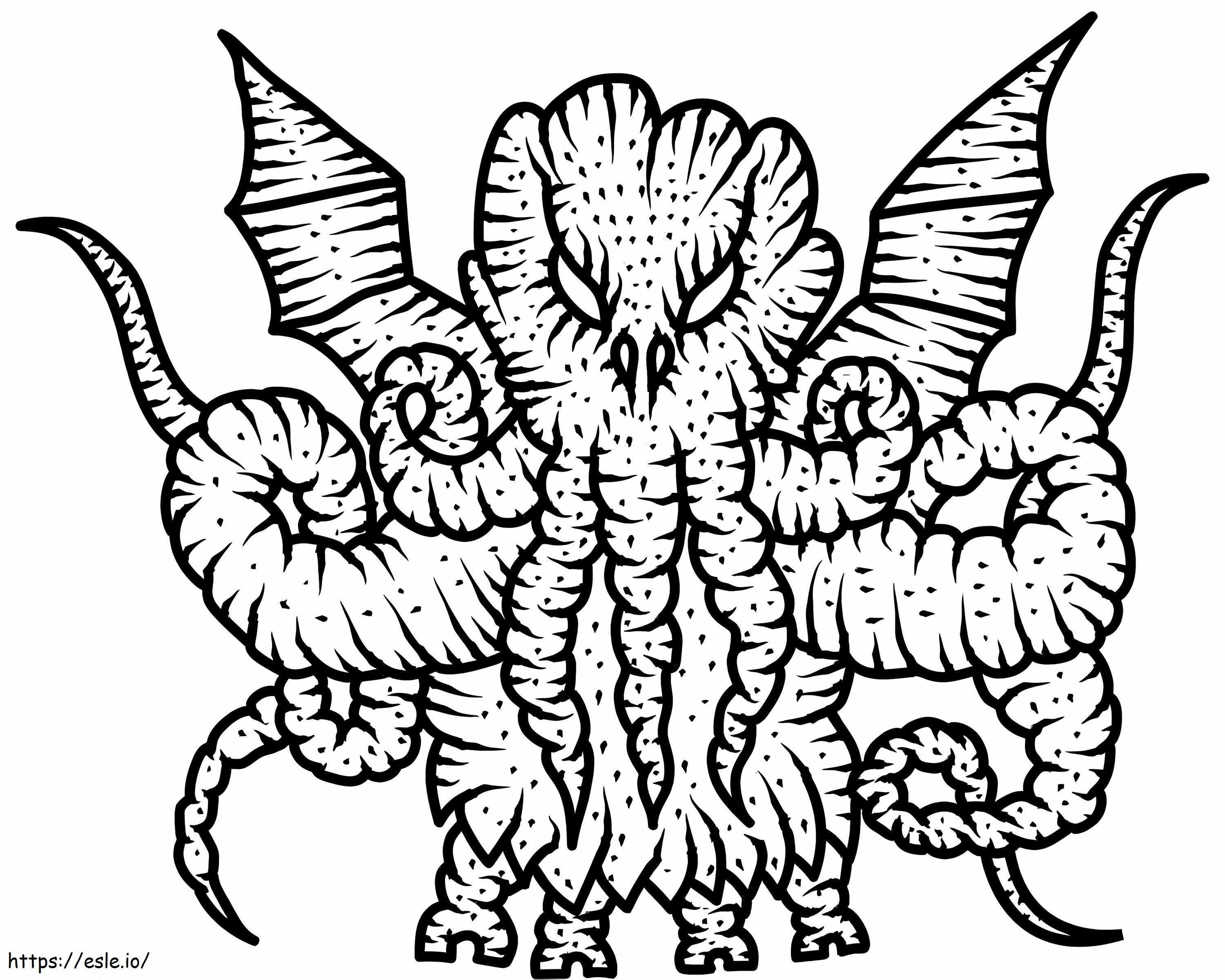 Cthulhu To Print coloring page