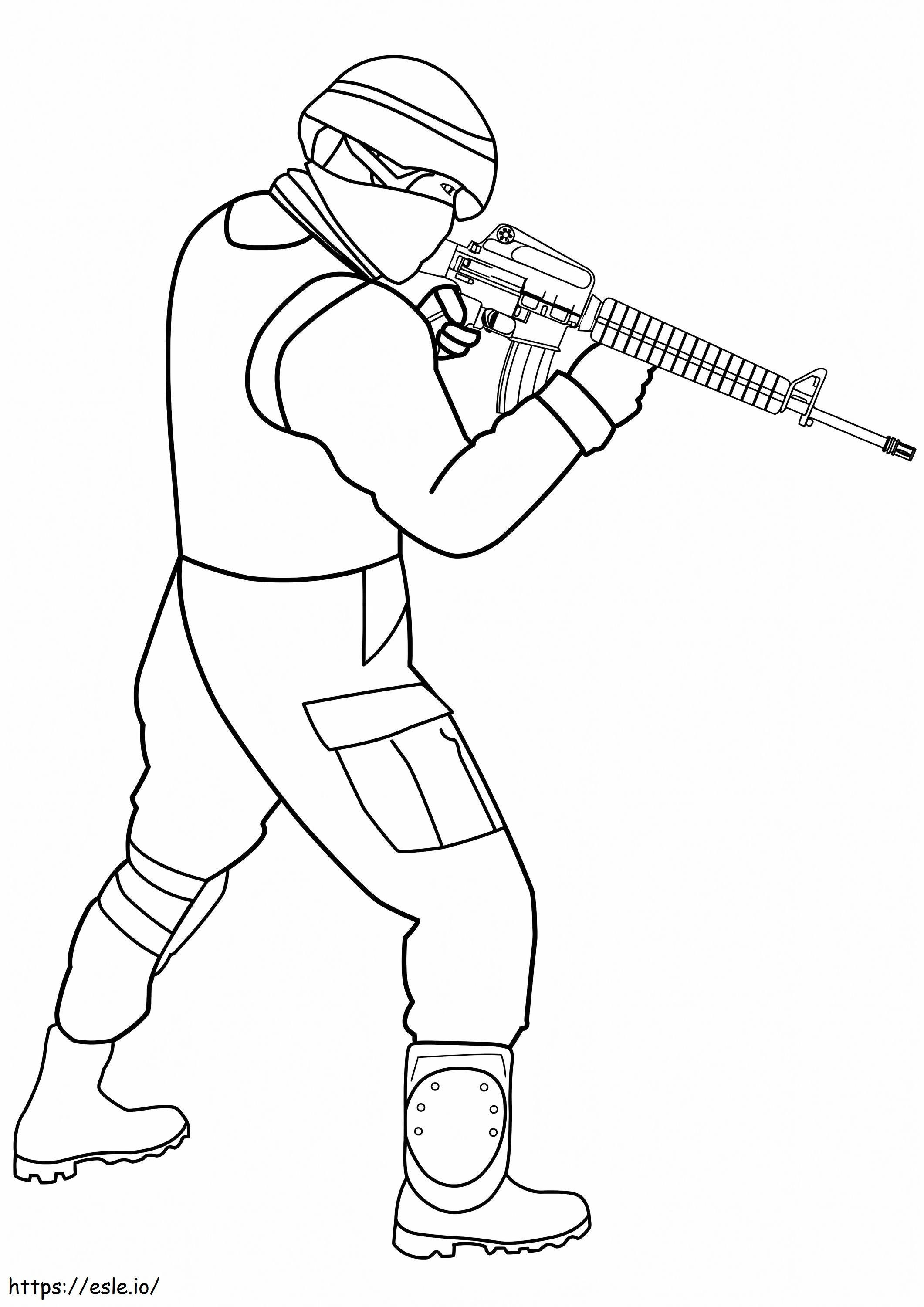 1545387005 Special Forces Soldier coloring page