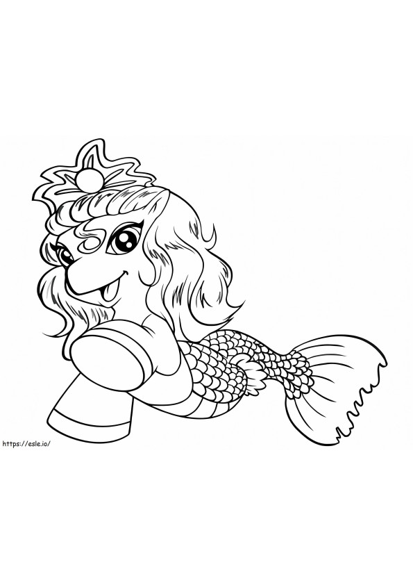 Glitterina From Filly Funtasia coloring page