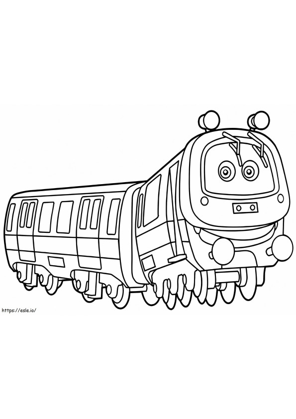 Emery From Chuggington coloring page