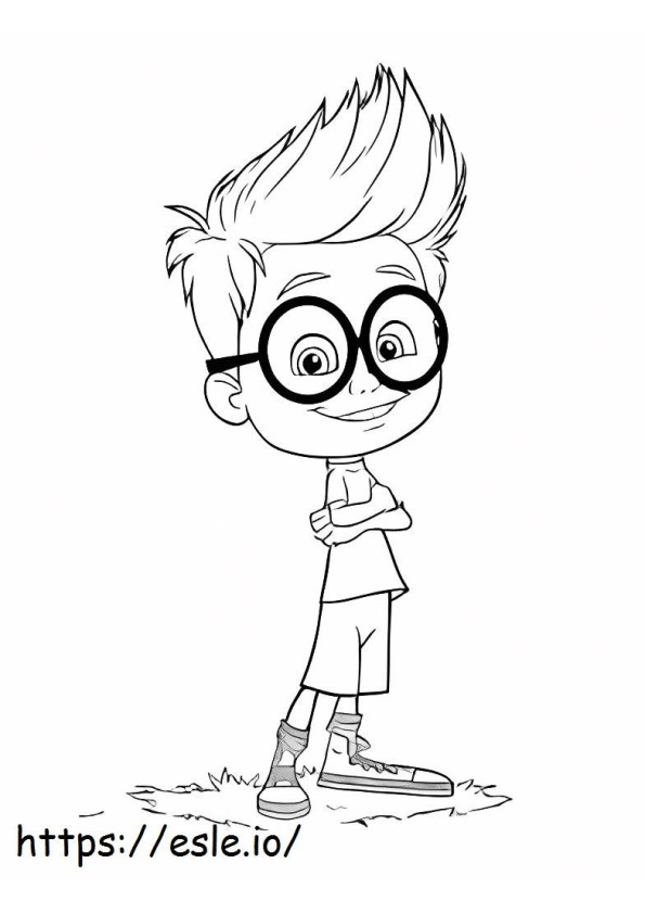 Little Boy coloring page