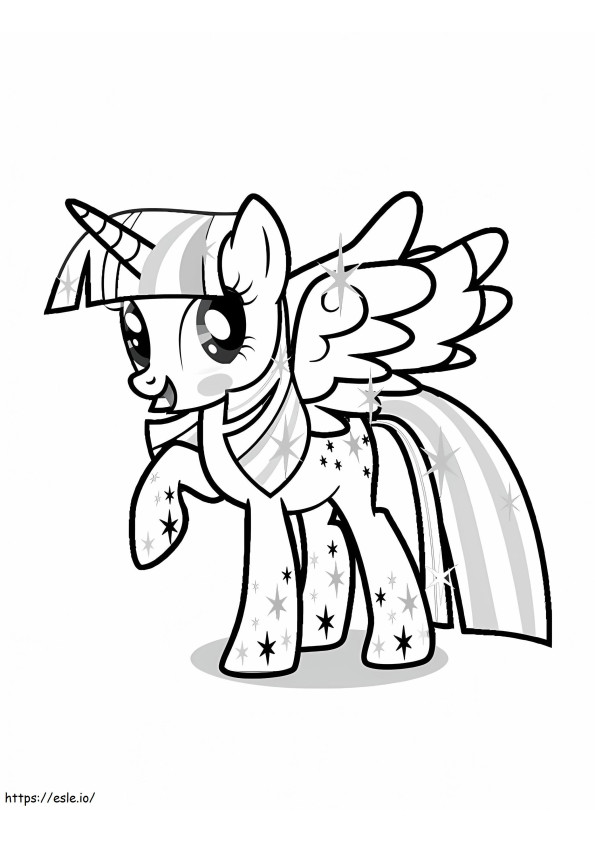 Free Twilight Sparkle Printable coloring page
