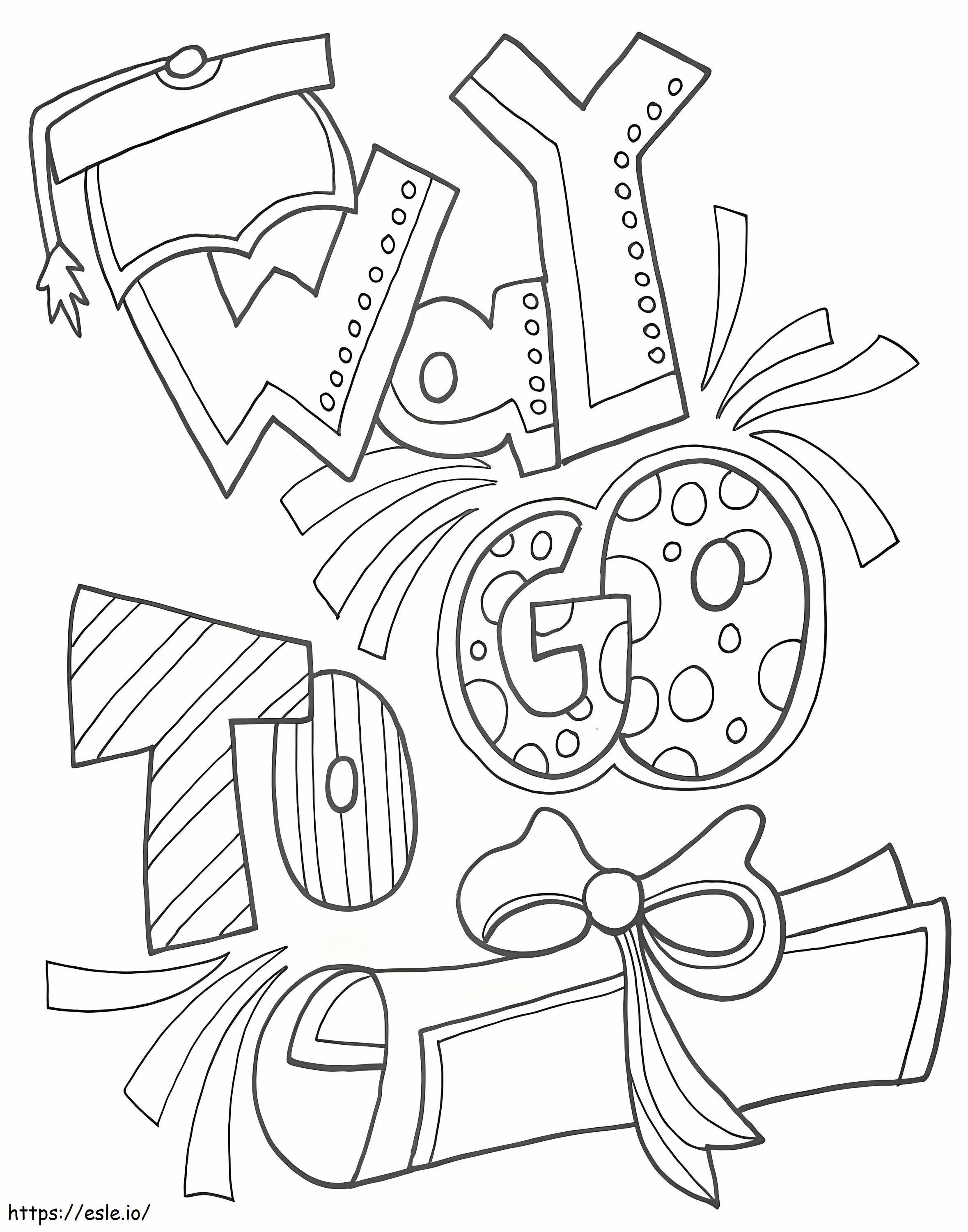 Way To Go coloring page