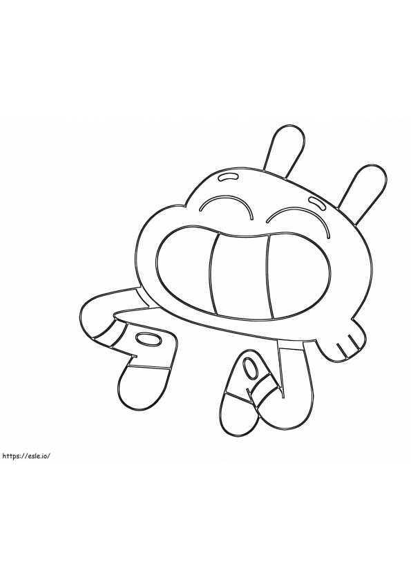 Darwin Funny coloring page