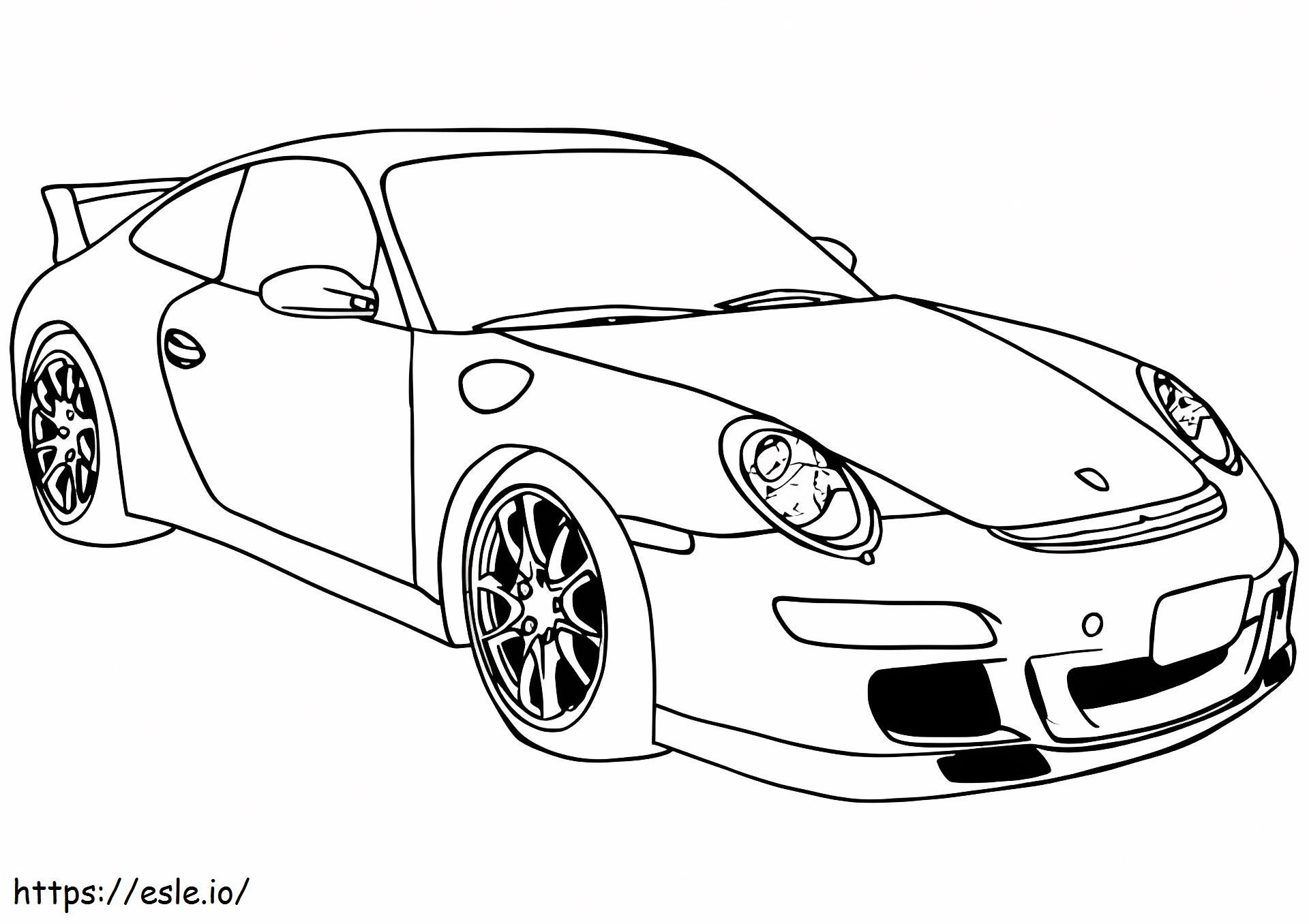 1527152808 Porsche 911 GT3 para colorear