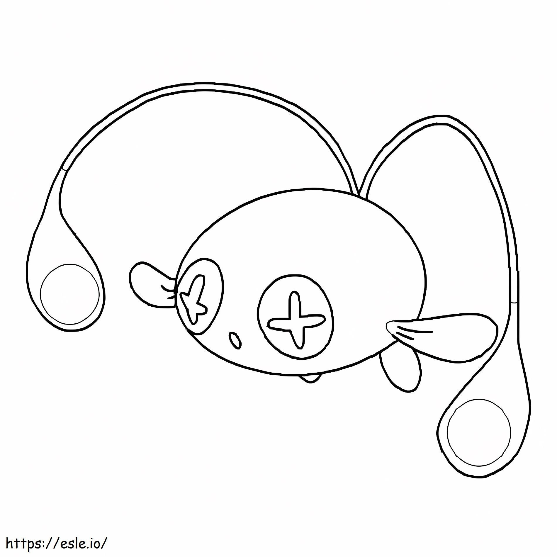 Coloriage Pokémon Chinchou à imprimer dessin