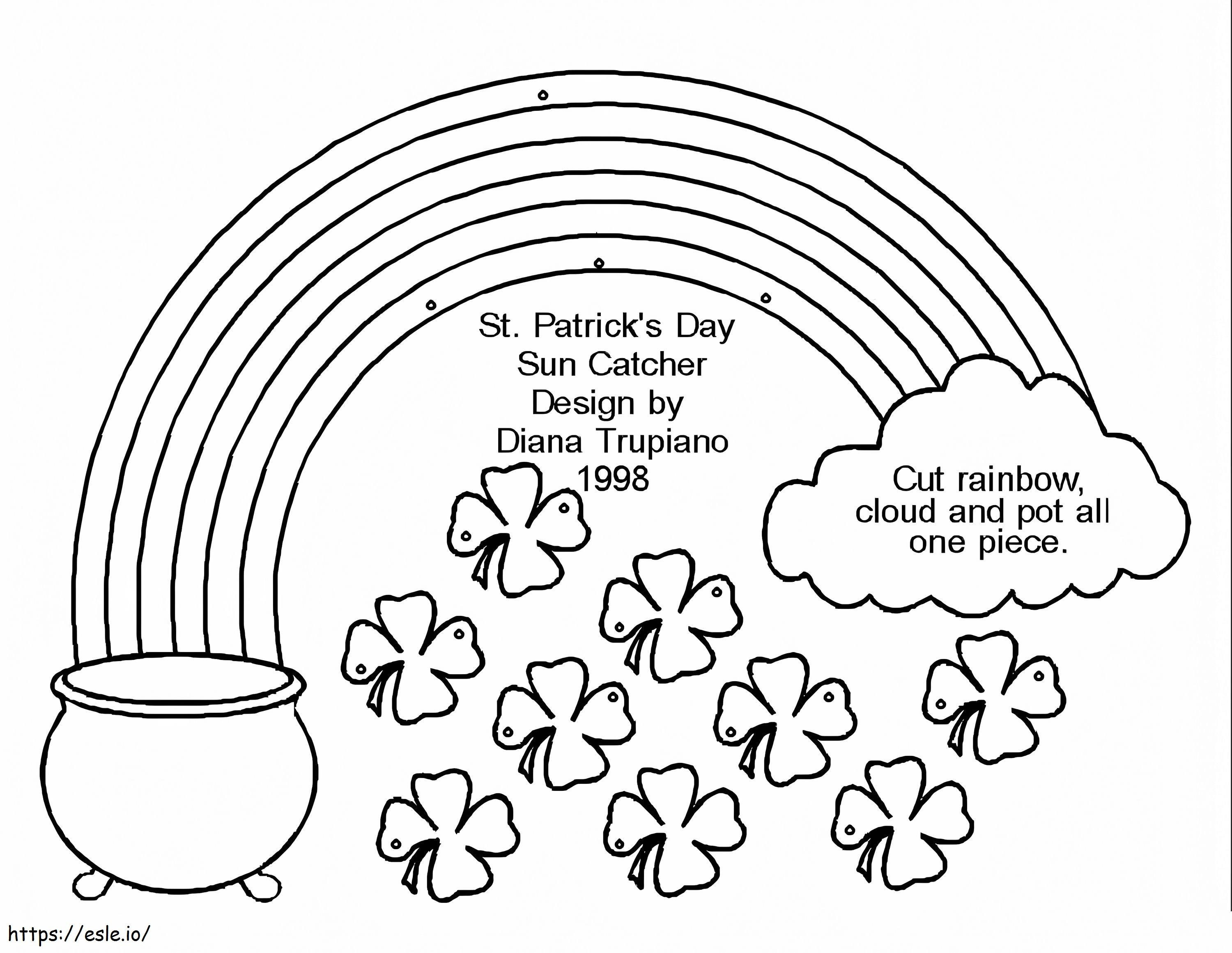Pot Of Gold 15 coloring page