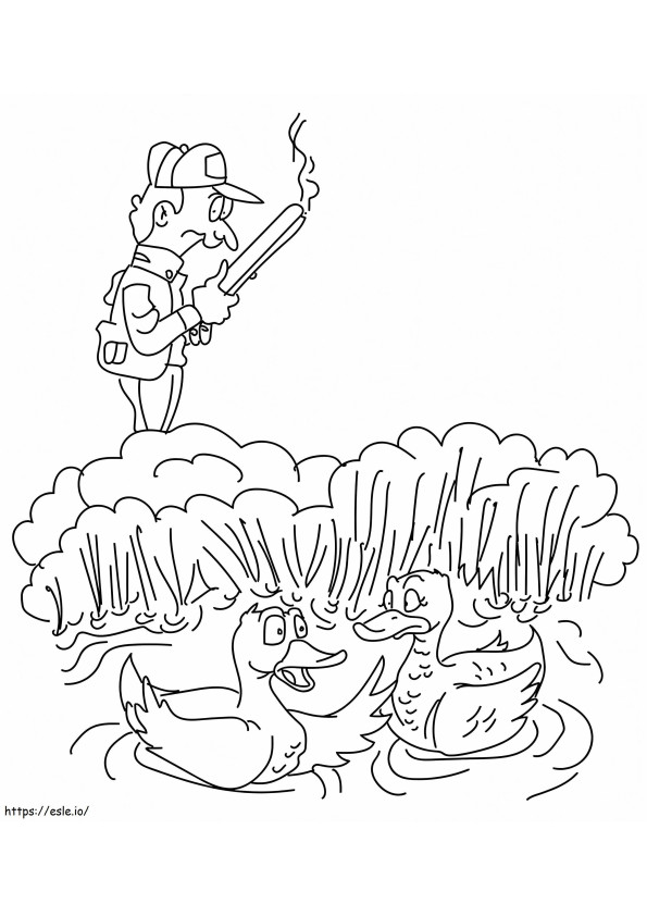Chasse au canard