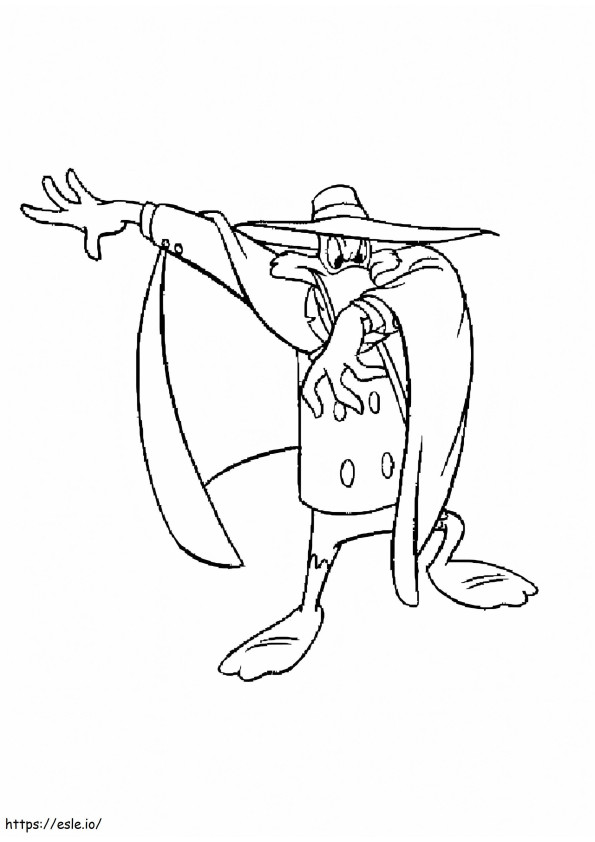 Cool Darkwing Duck coloring page