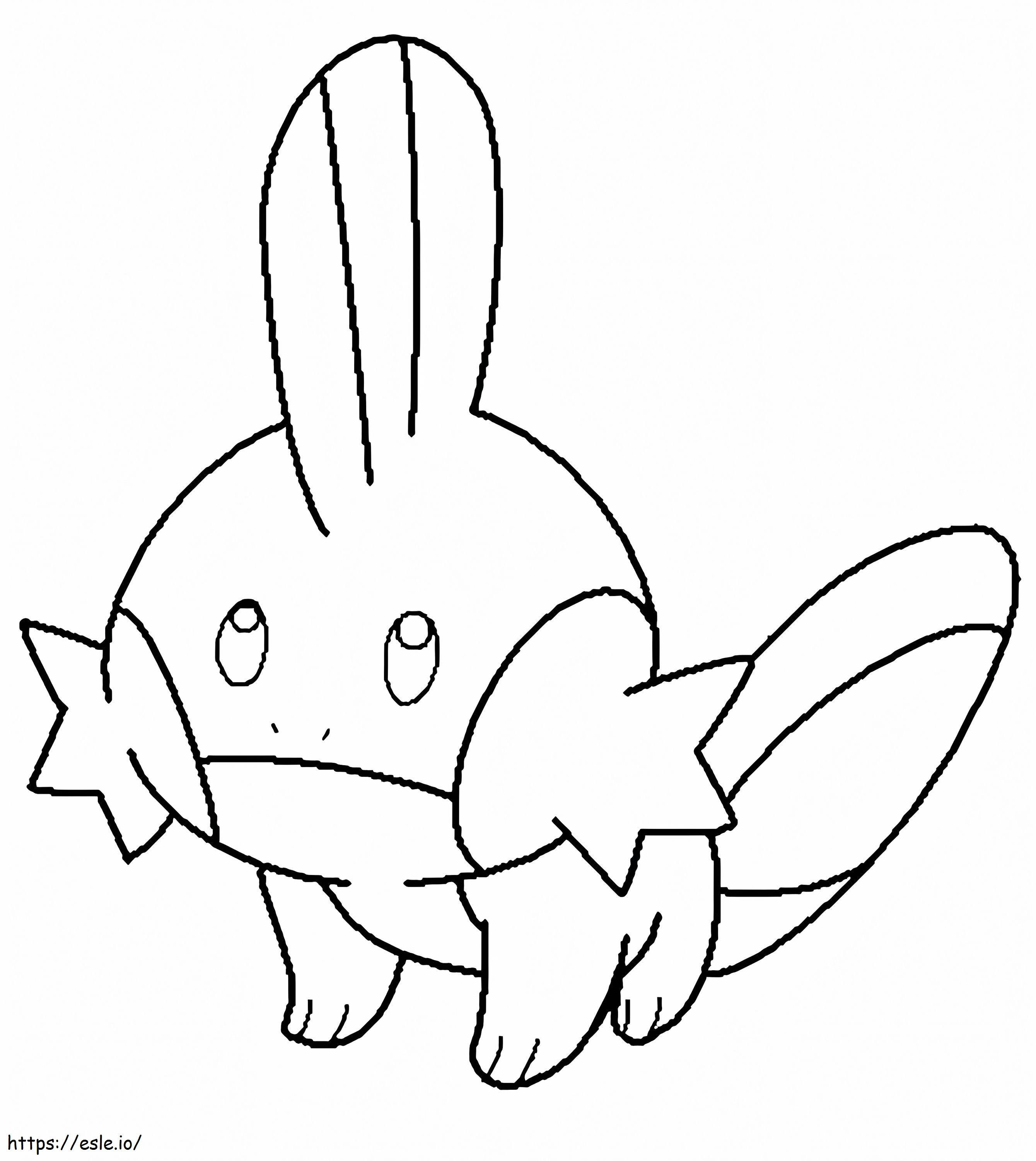 Mudkip-Pokémon ausmalbilder
