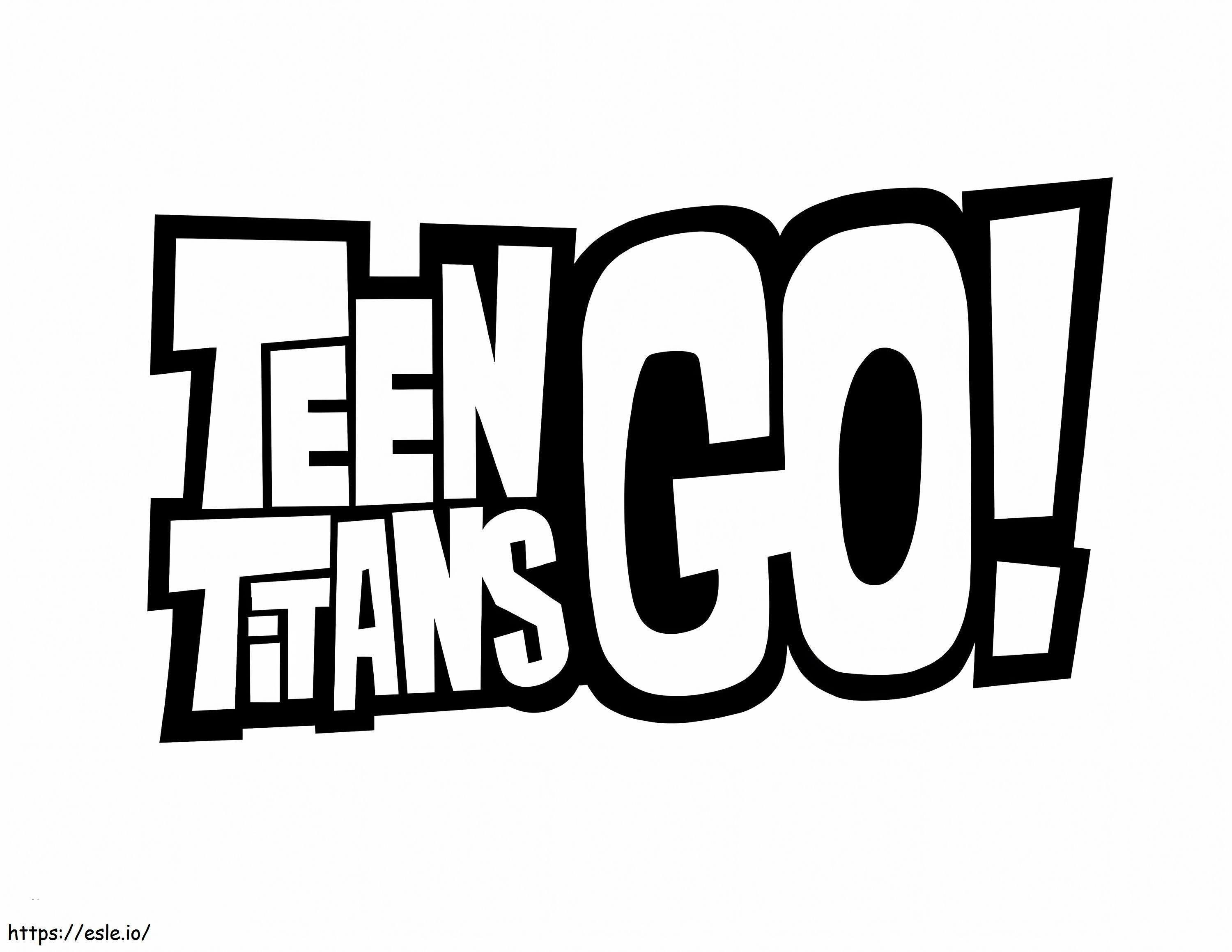 Coloriage 1528100025 Teen Titans va à l’impression à imprimer dessin
