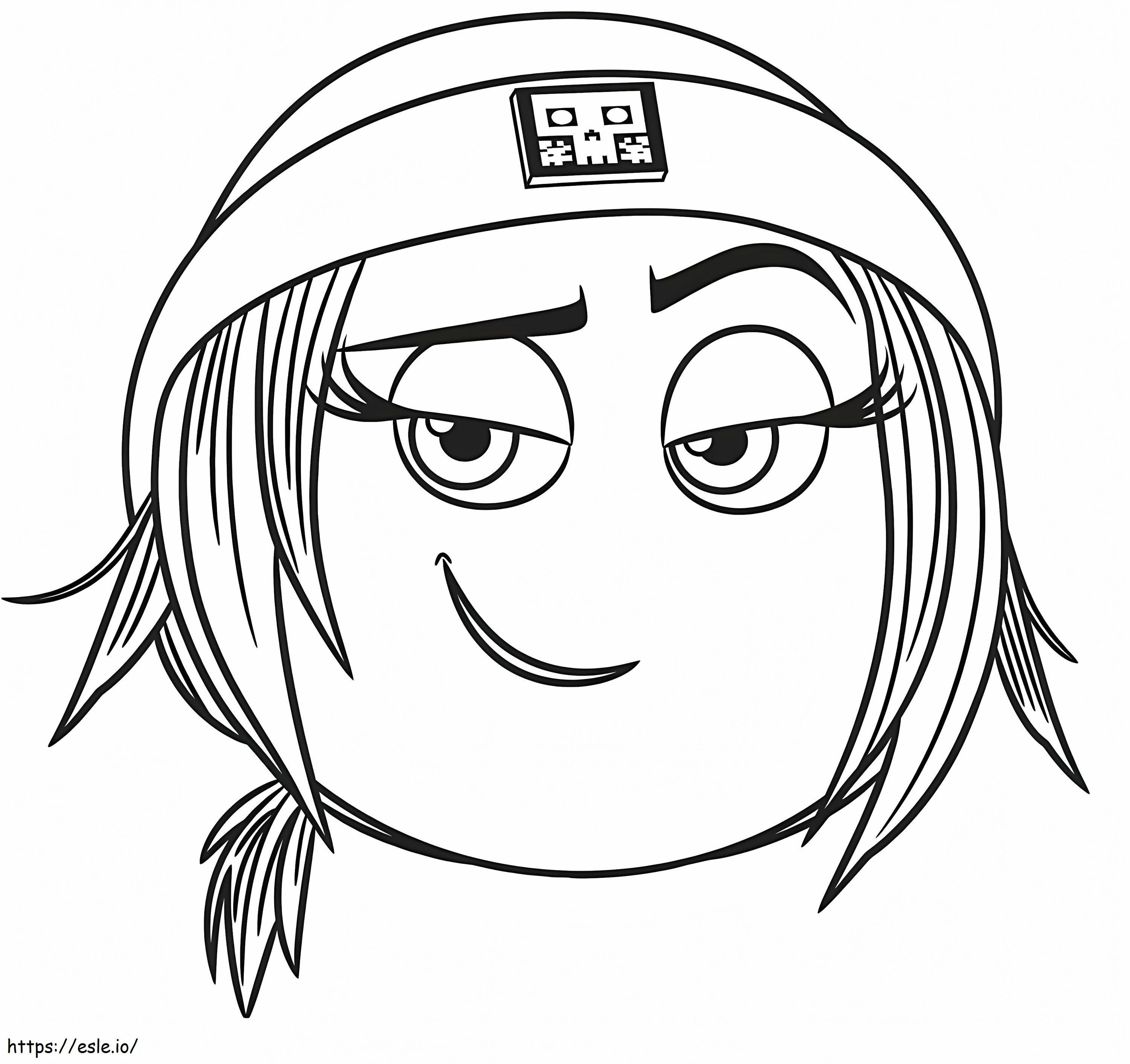 Jailbreak From The Emoji Movie coloring page