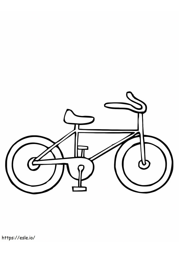 Tolles Fahrrad ausmalbilder