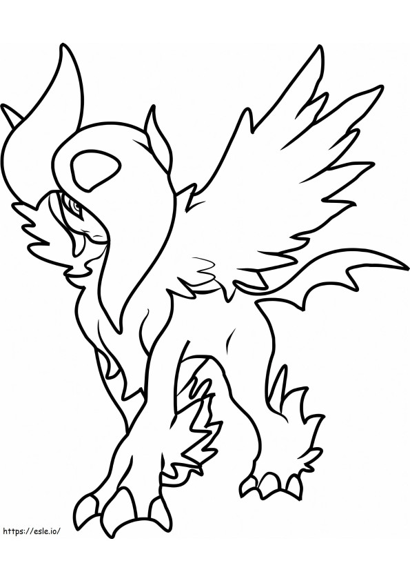 Absolute In Pokemon coloring page