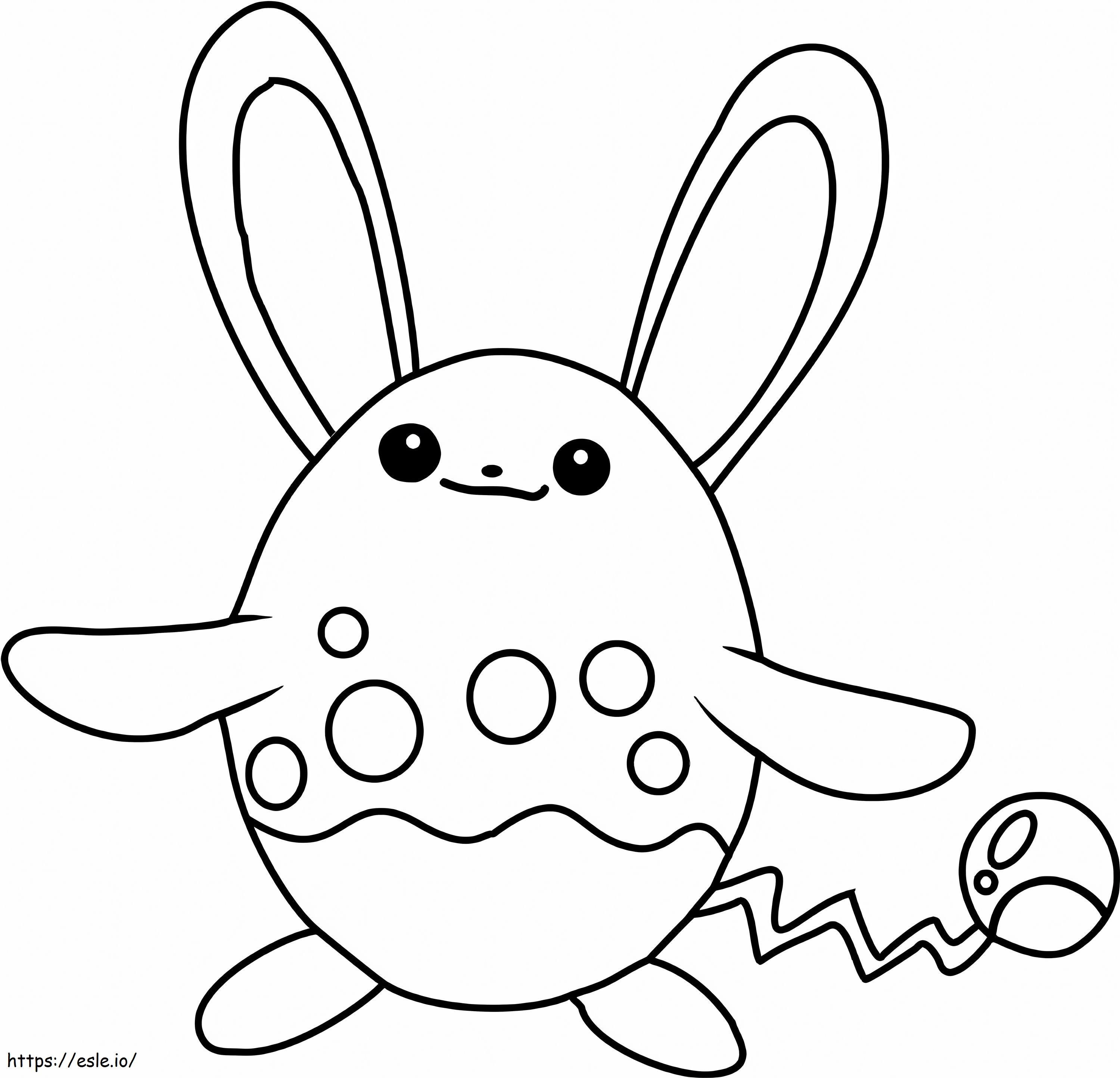 Azumarill A Pokémon 1 para colorear y descargar